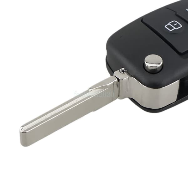3Button Remote Flip Key Fob Case Shell For Audi A3 2008 2009 2010 2011 2012 2013