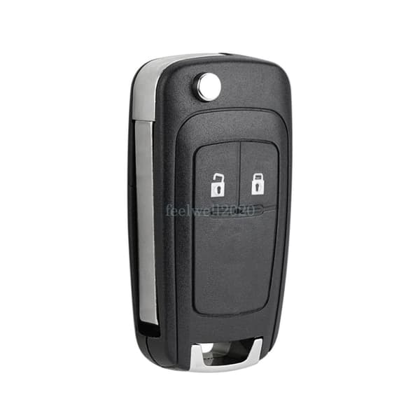2 Button Flip Key Fob Case For Vauxhall Opel Zafira C 2014 2015 2016 2017 2018
