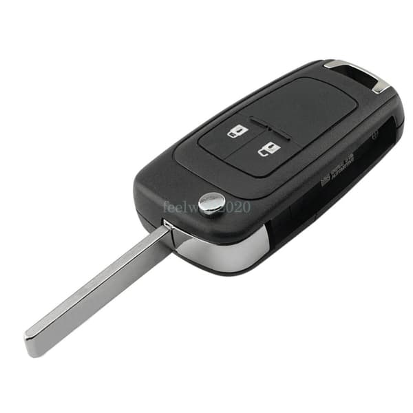 2 Button Flip Key Fob Case For Vauxhall Opel Zafira C 2014 2015 2016 2017 2018