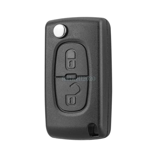 2 Button Flip Remote Key Fob Case HU83 for Citroen C2 C3 Picasso C4 C8 CE0523