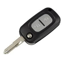 2 Button Car Flip Remote Key Fob Case For Renault Clio Modus Kangoo Megane Modus