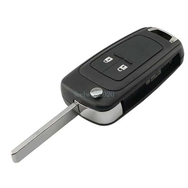 2 Button Car Flip Key Fob Case For Opel Vauxhall Astra J Insignia Mokka Zafira C