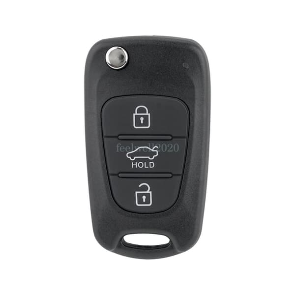 3 Button Remote Key Case Fob For Hyundai I20 I30 IX35 X35 IX20 Veloster Set Tool