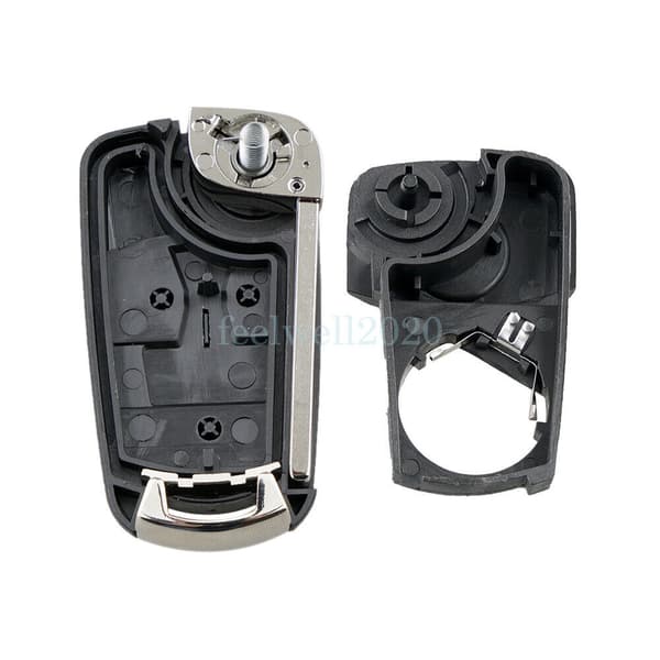 3 Button Flip Key Fob Case For Vauxhall Opel Corsa Astra Vectra C Zafira Signum
