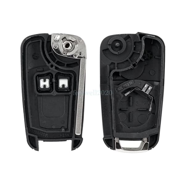 2Button Flip Key Fob Case For Opel Vauxhall Astra Corsa Insignia Zafira w/ Tools