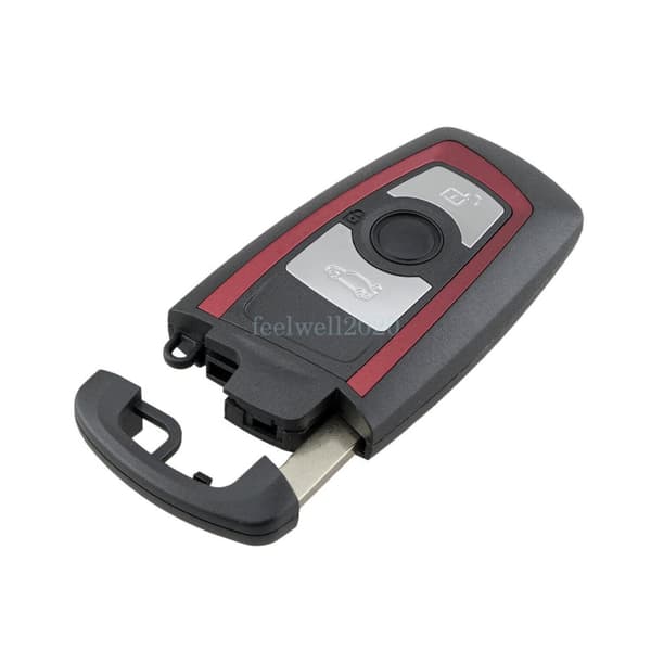 2PC Remote Key Fob Case Cover + Blade For BMW 1 2 3 4 SERIES F20 F22 F30 F31 F32