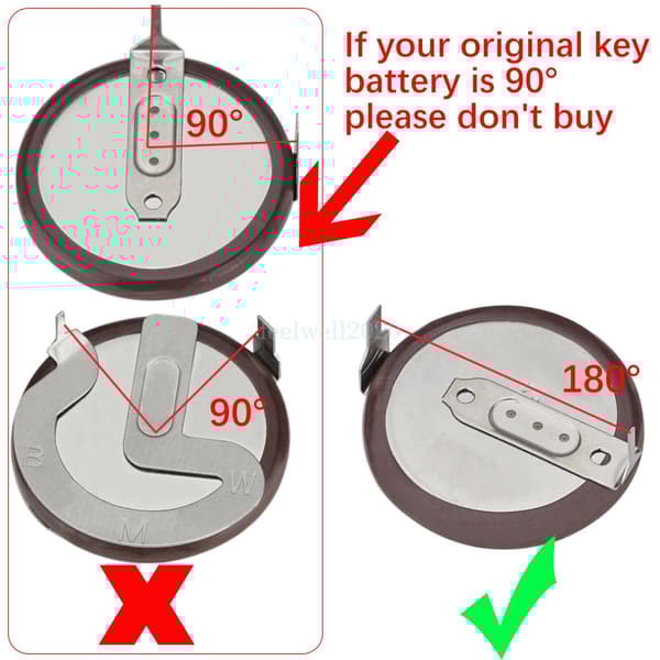 Panasonic VL2330 Battery Key Fob For Land Rover Discovery 3 Land Rover LR3 Sport