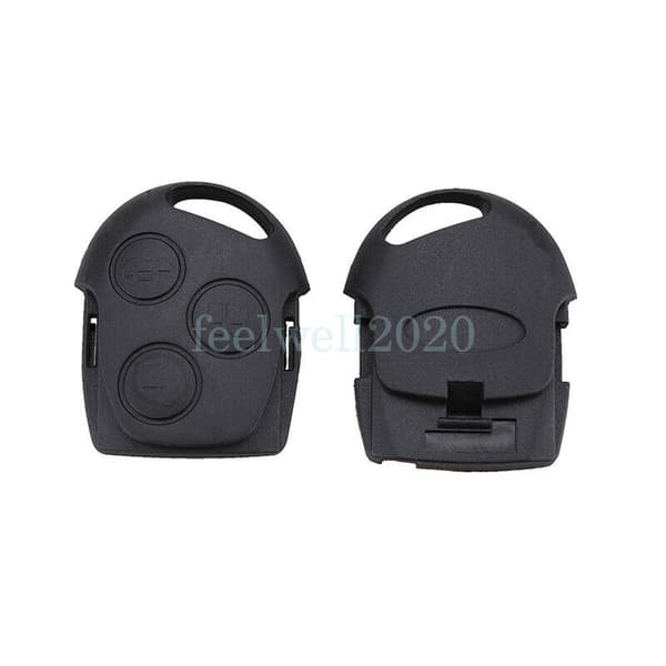 For Ford Fiesta Focus Fusion Transit MK6 Kuga 3 Button Car Key Fob Case + Blade