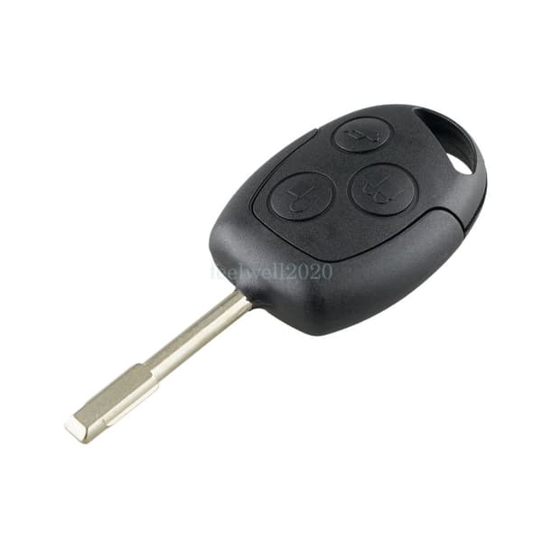 For Ford Fiesta Focus Fusion Transit MK6 Kuga 3 Button Car Key Fob Case + Blade