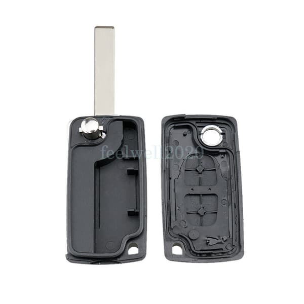 2 Button Remote Key Fob Case CE0523 For Peugeot 207 307 308 3008 5008 807 Expert