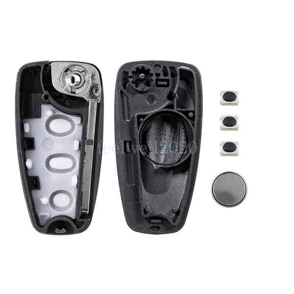 3 Button Key Fob Case For Ford Mondeo S-Max Galaxy 2010 2011 2012 2013 2014 2015