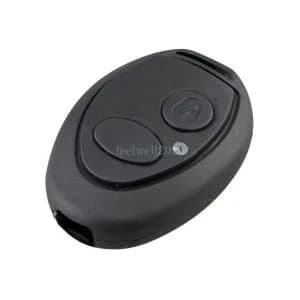 2 Button Remote Key Fob Case Repair For Land Rover Discovery 2 TD4 TD5 + Battery