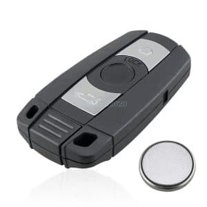 3 Button Remote Key Fob Case For BMW E60 E61 E63 70 E72 E82 E90 E91 E92 +Battery