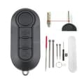 Miniatyrbilde 1 av 6: 3 Button Flip Key Fob Case For Iveco Daily Fiat Ducato Peugeot Boxer 2008 - 2016