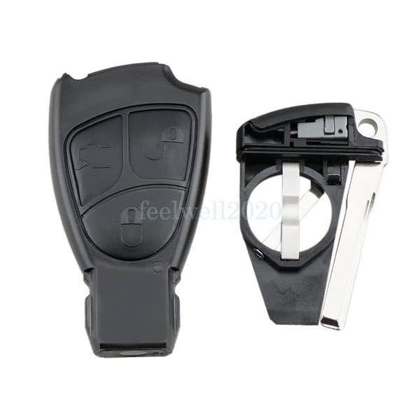 3 Button Remote Fob Key Case Shell For Mercedes Benz Sprinter Vito Van W639 906