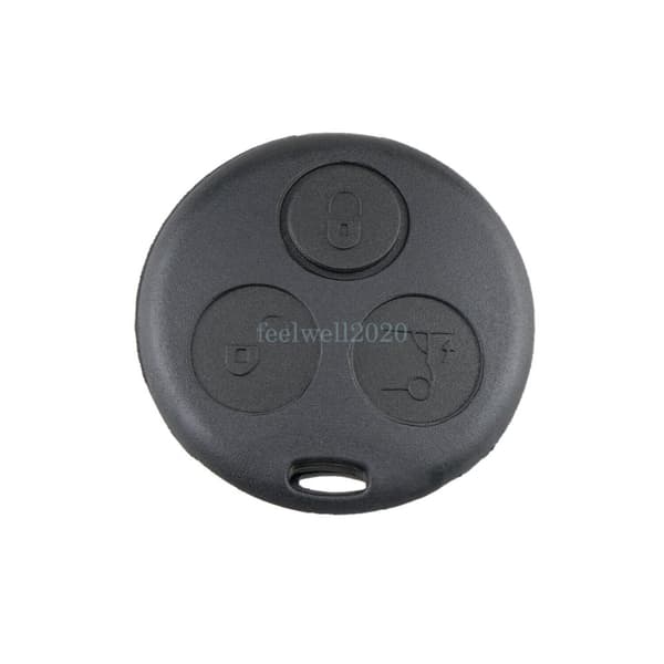 2PCS 3 Button Key Fob Case Cover For Smart City Roadster Fortwo K Forfour City