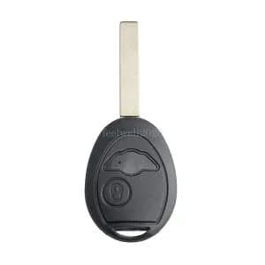 2Button Key Fob Case Cover For BMW Mini One Cooper S R53 R50 2000 2001 2002 2003