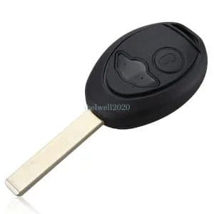 2 Button Key Fob Case Replacement For BMW Mini One Cooper S R53 R50 2000 - 2003