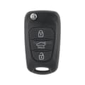 Pikkukuva 7 / 7: For Kia Rondo Sportage Soul Rio Ceed 3 Button Flip Remote Key Fob Case Cover