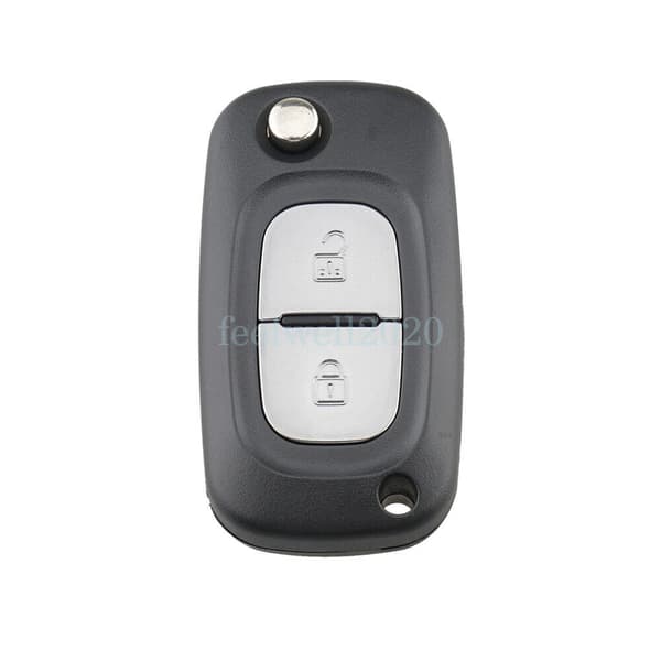 Car Flip Key Fob Case For Mercedes Citan 2013 2014 2015 2016 2017 2018 2019 2020