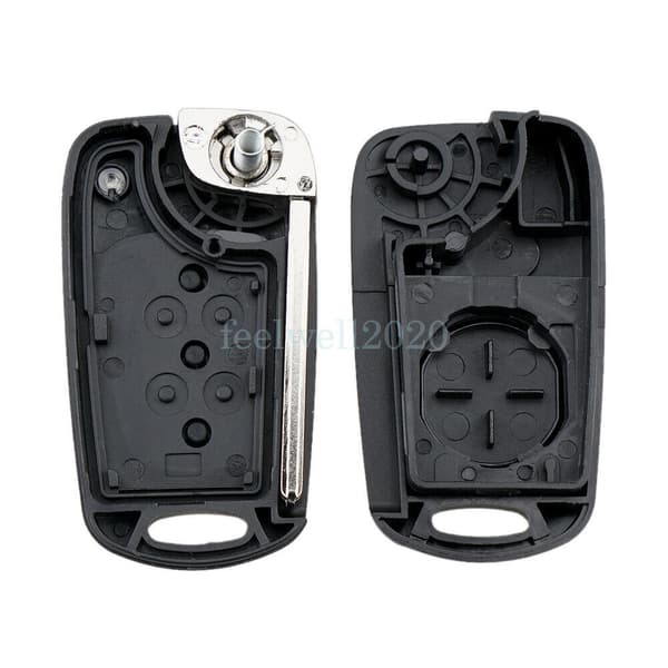 3 Button Remote Key Fob Case Shell For KIA Rondo Sportage Soul Rio Hyundai i30