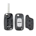 Miniatyrbilde 2 av 7: 2 Button Key Fob Case VA2 Blade Replacement For Renault Clio Kangoo Modus Megane