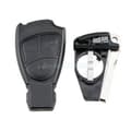 Miniatyrbilde 1 av 7: For Mercedes Benz E B C S CLASS CLK CLS 3 Button Key Fob Remote Case Shell Blade