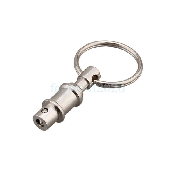 3PCS Quick Release Key Detachable Key Rings Removable Pull Keyring keychain