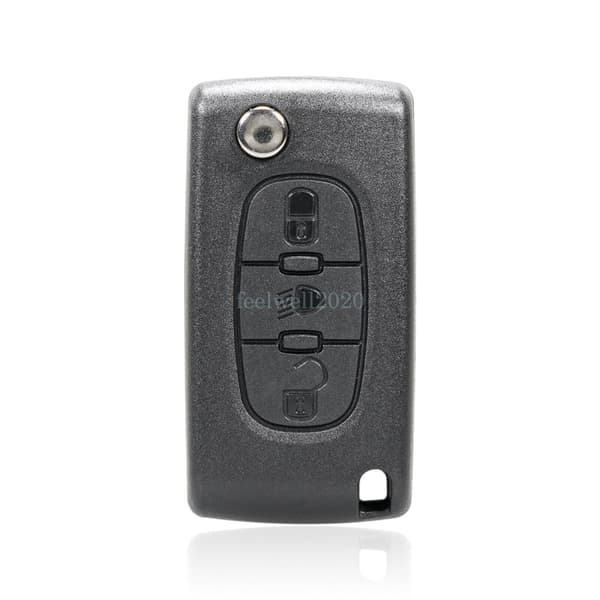 Key Case For Citroen C4 2004 2005 2006 2007 2008 2009 2010 3 Buttons Remote Fob