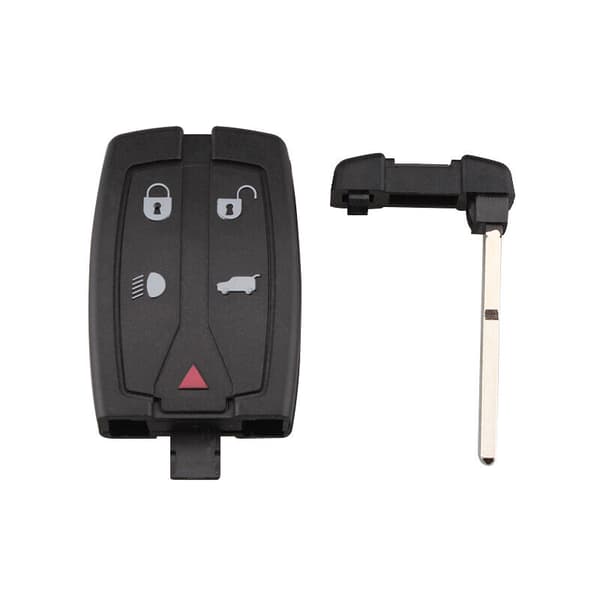 5 Buttons Remote Smart Key Fob 433Mhz With Blade For Land Rover Freelander 2