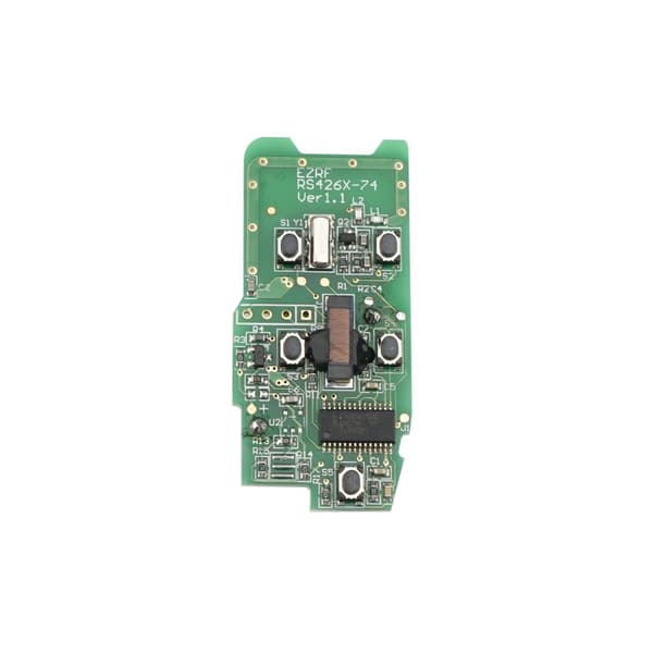 5 Buttons Remote Smart Key Fob 433Mhz With Blade For Land Rover Freelander 2