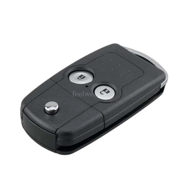 2 Button Flip Remote Fob Key Case For Honda Civic Accord CRV 2011 2012 2013 2014