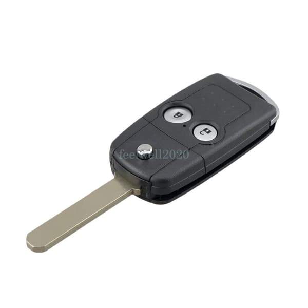 2 Button Flip Remote Fob Key Case For Honda Civic Accord CRV 2011 2012 2013 2014