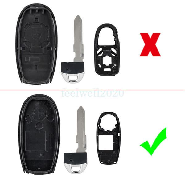 2 Button Key Fob Case Blade For Suzuki Swift 2010 2011 2012 2013 2014 2015 2015