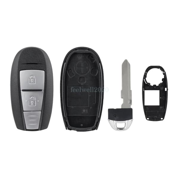 2 Button Key Fob Case Blade For Suzuki Swift 2010 2011 2012 2013 2014 2015 2015
