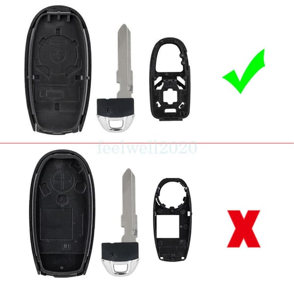 2 Button Remote Key Fob Case For Suzuki Vitara Swift Ignis Kizashi SX4 Scorss