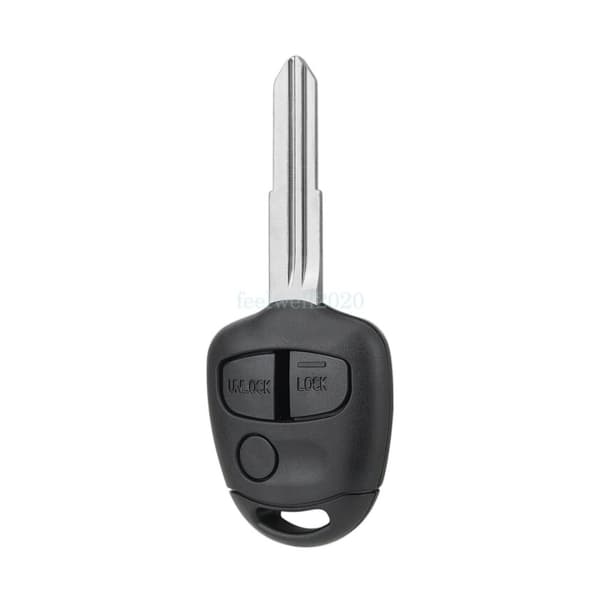 Replacement 3 Button Remote Key Fob Case For Mitsubishi Outlander Shogun Lancer