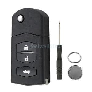 3 Button Remote Fob Car Key Case Shell For Volkswagen VW Skoda Octavia A7 2017