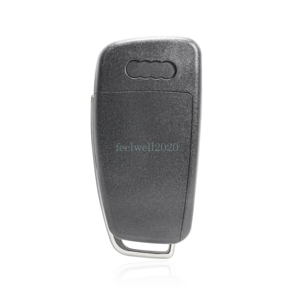 3 Button Flip Remote Key Fob Case Shell for Audi A3 S3 8V 2013-2017 Replacement