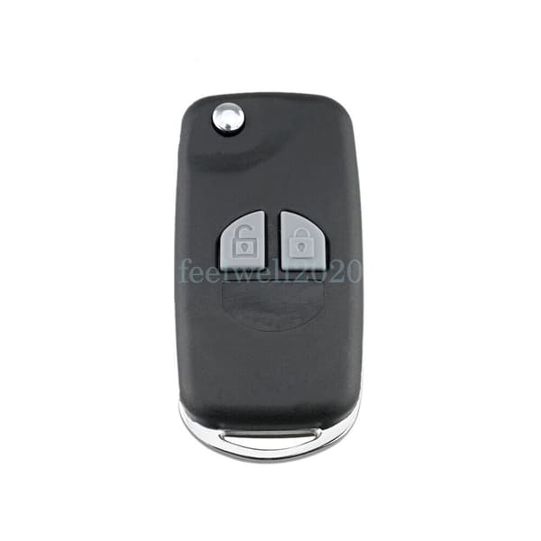 Upgrade 2Button Key Fob Case For Suzuki Splash Alto SX4 2009 2010 2011 2012 2013