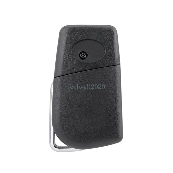 2 Button Flip Key Case Shell For Citroen C1 Peugeot 108 Remote Fob Toy48 Blade
