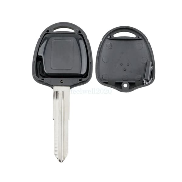 Smart Remote Key Fob Case Chip 433MHz 2 Button For Mitsubishi L200 Shogun Lancer