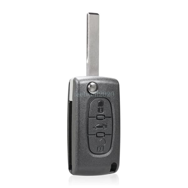 3 Button Remote Key Fob Case For Citroen Berlingo Dispatch Van C4 Grand Picasso
