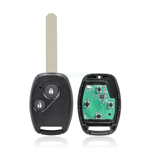 For Honda CRV 2005 2006 2007 2 Button Remote Car Key Fob 433Mhz ID48 Chip Hon66