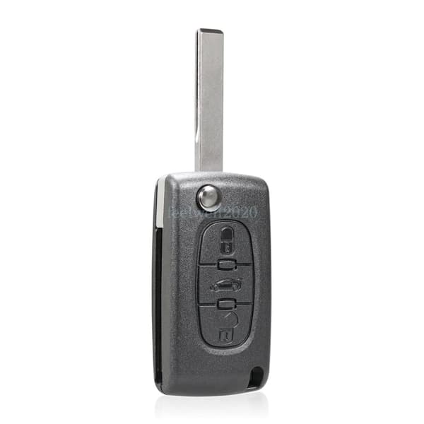 3Button Remote Key Fob Case For Peugeot Expert Partner Citroen Berlingo Dispatch
