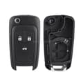 Pikkukuva 6 / 7: FOR VAUXHALL OPEL ASTRA J INSIGNIA CASCADE 3 BUTTON REMOTE FLIP CAR KEY FOB CASE