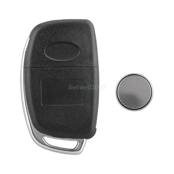 3 Button Car Remote Flip Key Fob Case Shell For Hyundai I10 I20 I40 IX35 Santa