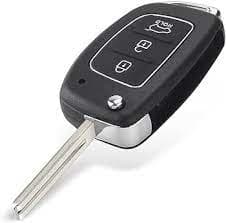 3 Button Car Remote Flip Key Fob Case Shell For Hyundai I10 I20 I40 IX35 Santa
