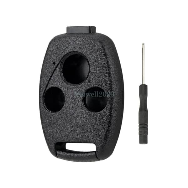 Replacement 3 Button Key Case Shell for Honda Accord CRV 2003 - 2012 Remote Fob