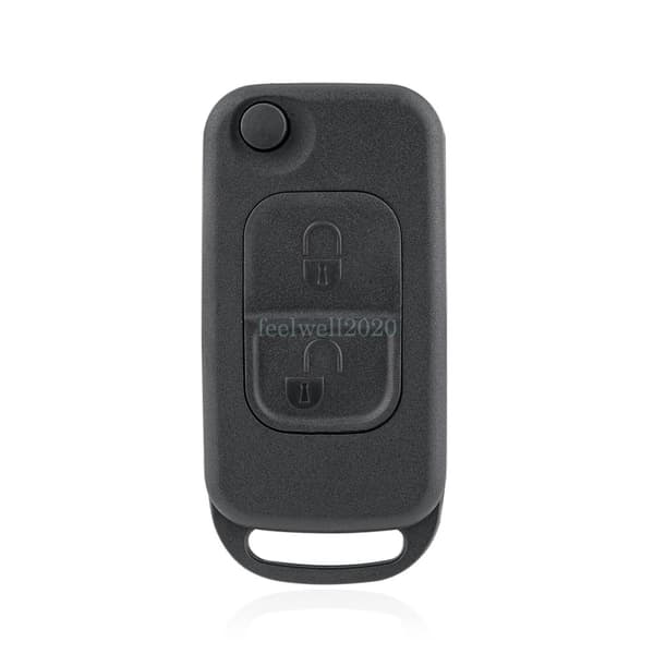 For Mercedes SLK R170 1998 1999 2000 2001 2002 2003 2004 2B Flip Key Fob Case
